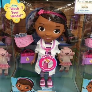 Doc McStuffins Wash your face Singing Doll New